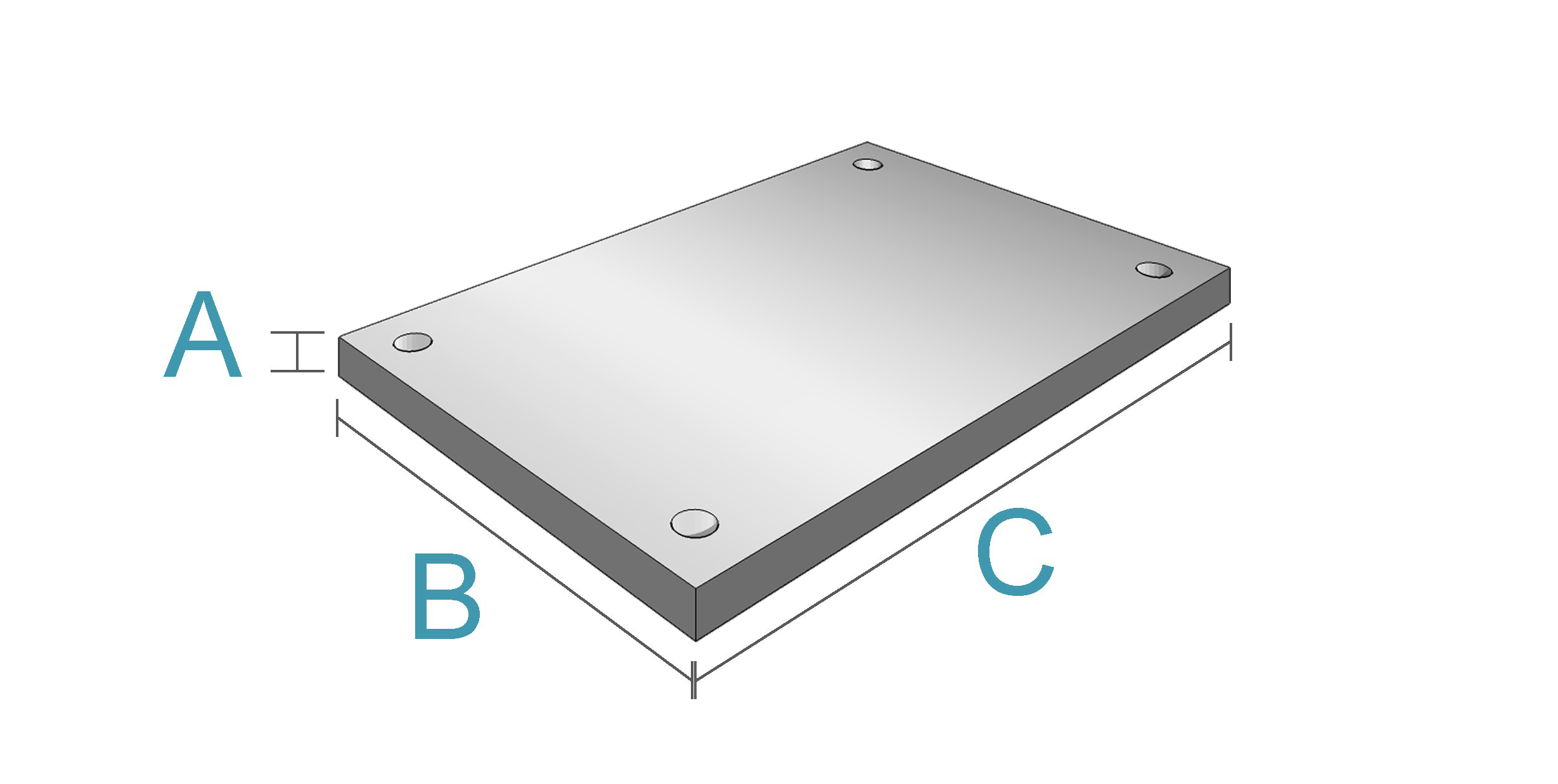 Steel Precut Baseplates Industrial Metal Supply